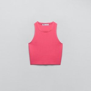 Zara pink top